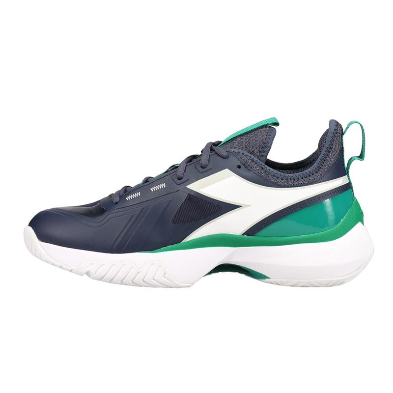 Diadora Mens Finale Ag Tennis Sneakers Shoes - Blue