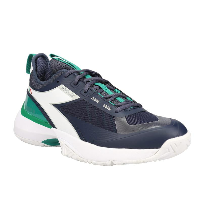 Diadora Mens Finale Ag Tennis Sneakers Shoes - Blue