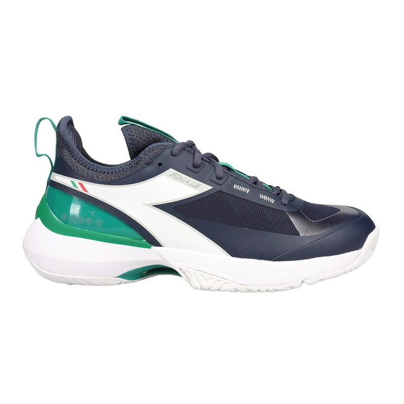 Diadora Mens Finale Ag Tennis Sneakers Shoes - Blue